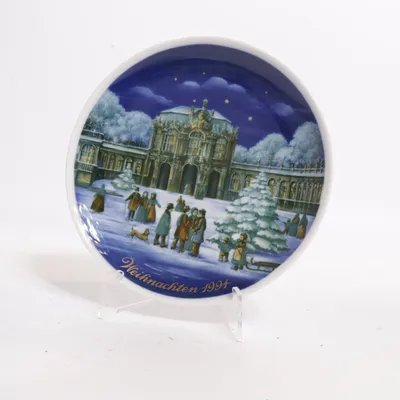 Wandteller (Weihnachten 1991) von Königl.pr.Tettau