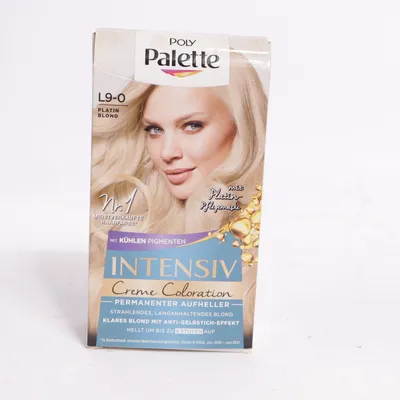 Hair dye (L9-0 Platin Blond) from Poly
