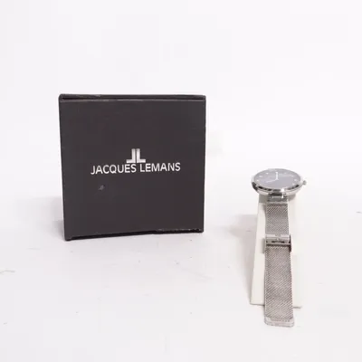 Wristwatch (Silver, Purple, Turquoise) from Jacques Lemans