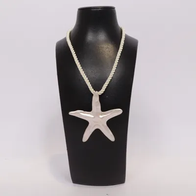 Halsband (Silverfärgad) Okänd metall