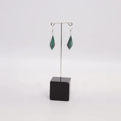 Örhängen (Grön) från Edelstein Silver
