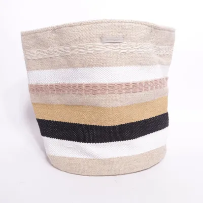 Rietenmand (Beige, Meerkleurig) van Bloomingville Katoen, Polyester, Wol