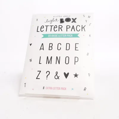 Pyssel (Basic Letter Pack) från A Little Lovely Company