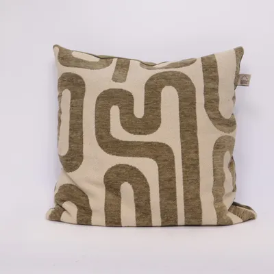 Coussin décoratif (Vert, Beige) de Dutch Decor