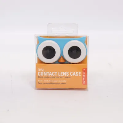 Storage box (OWL CONTACT LENS CASE MG00-A) from Kikkerland