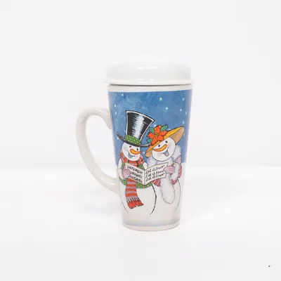 Mugg (Blå, Vit, Röd) från JC