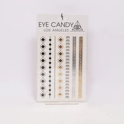 Stickers (Zwart, Zilver, Goud) van Eye Candy