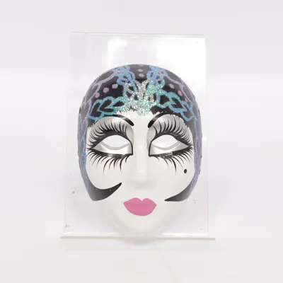 Maskerade masker (Sort, Hvid, Pink)