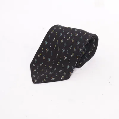 Cravate (Noir, Multicolore) de Brioni Soie