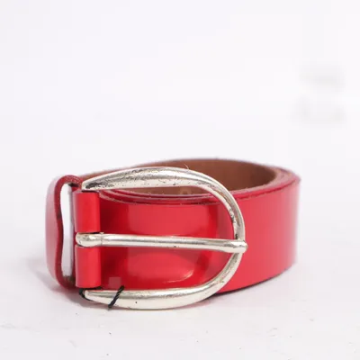 Ceinture (Rouge) de Vanzetti Cuir