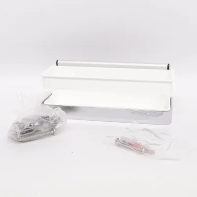 Badrumshylla (Keuco VIA23 Duschablage mit integriertem Glasabzieher #13759010000) från Keuco