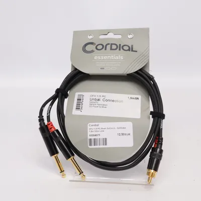Ljudkabel (CFU 1,5 PC) från Cordial