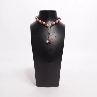 Collier (Rouge, Gris, Multicolore) Métal inconnu