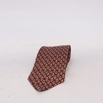 Tie (Black, Red, White) from The Earth Collection Silk
