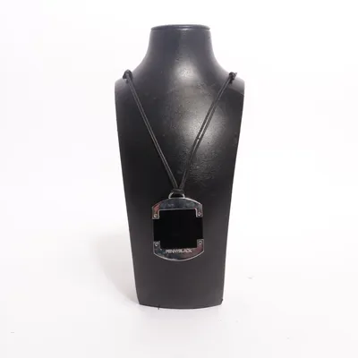 Halsband (Svart, Silverfärgad) från Pennyblack Okänd metall