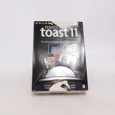 Logiciel (Toast 11 Titanium) de Roxi