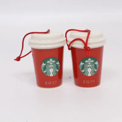 Julgranspynt (Röd, Vit) från Starbucks