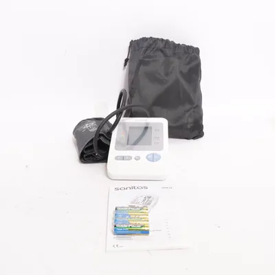 Blood pressure monitor (White, Black) from Sanitas