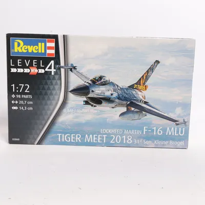 Byggsats (F-16 Mlu Tiger Meet 2018) från Revell