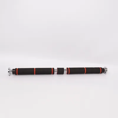 Optrekstang (Zwart, Rood, Zilver)