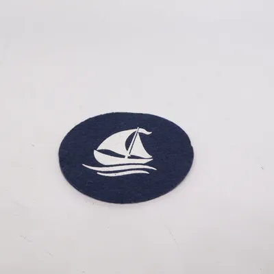 Dessous de verre (Bleu, Blanc) de Gilde Handwerk