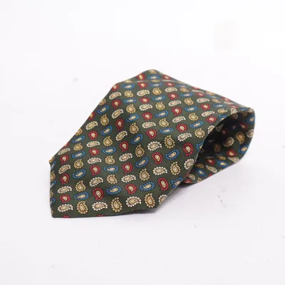 Cravate (Vert, Multicolore) de Edsor Kronen Soie