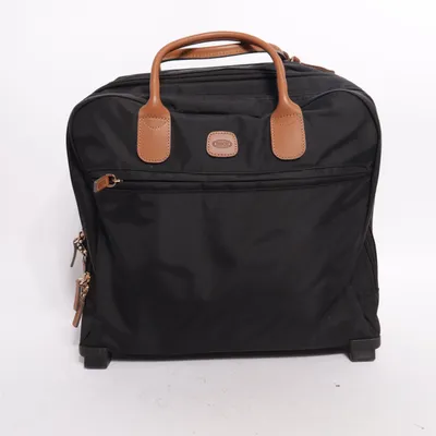 Carry-on suitcase (Black, Brown) from Brics