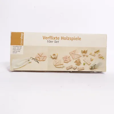 Brain teaser puzzle (Verflixte Holzspiele) from Ideenshop