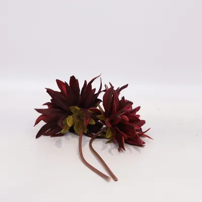 Konstgjord växt (Röd, Brun)