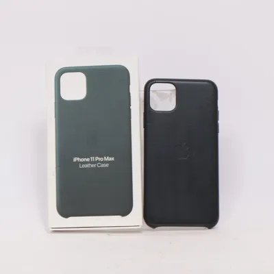 Telefoonhoesje (Groen) van Apple Leer
