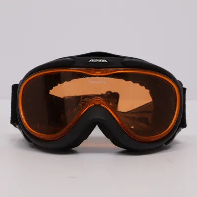 Ski goggles (Black, Orange) from Alpina