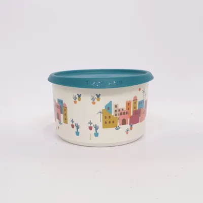 Madkasse (Hvid, Turkis) fra Tupperware