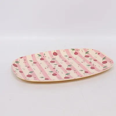 Bricka (Rosa, Beige, Flerfärgad) från Rice