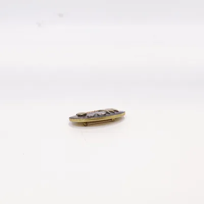 Broche (Sort, Guld, Sølv) Ukendt metal
