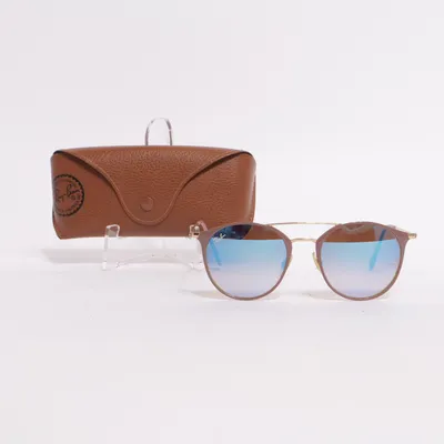 Zonnebril (Goud, Blauw) van Ray-Ban