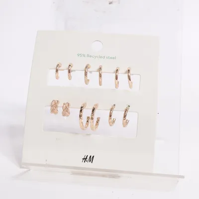 Boucles d'oreilles (Or) de H&M Métal inconnu