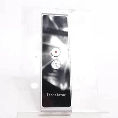 Language translator (Black, Silver)