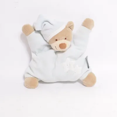 Zacht speeltje (Blauw, Bruin) van Nattou Katoen, Polyester