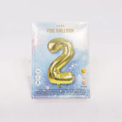 Ballon gonflable (Or) de Avec