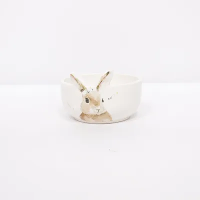 Skål (Schale Hase HENRY ca.D14xH10cm) från Depot