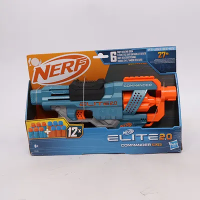 Legetøjspistol (Elite 2.0 Commander Rd-6) fra Nerf