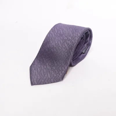 Tie (Purple, Black) from Armand Thiery Polyester, Silk