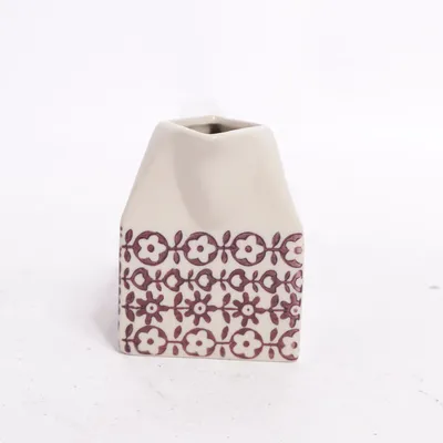 Cream jug (Beige, Purple) from Bloomingville
