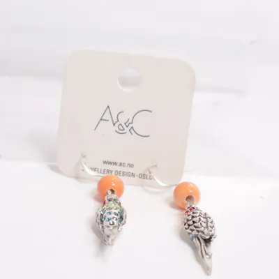 Oorbellen (Oranje, Zilver, Meerkleurig) van A&C Onbekend materiaal