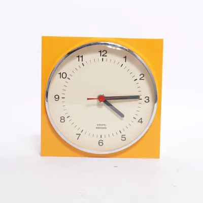 Wall clock (Yellow) from Krups