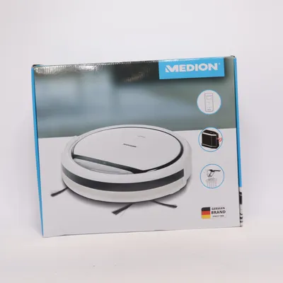 Robot vacuum cleaner (White) from Medion