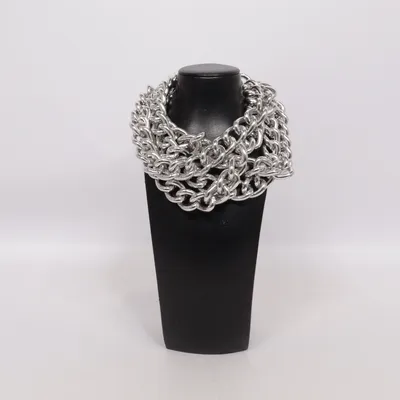 Halskæde (Sølv) Ukendt metal