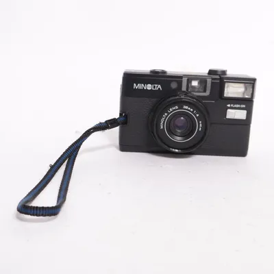 Analog kompaktkamera (AF-Tele) från Minolta