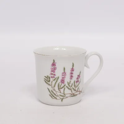 Mugg (Vit, Lila, Grön)