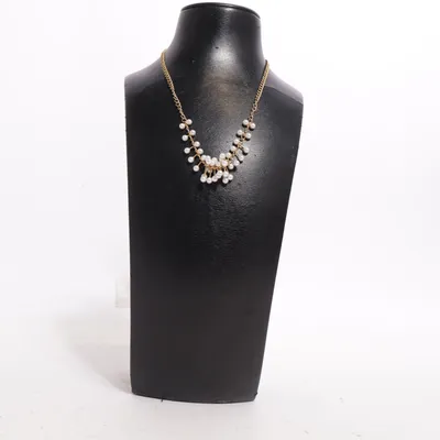 Necklace (Gold, White) from Sence Copenhagen Unknown metal